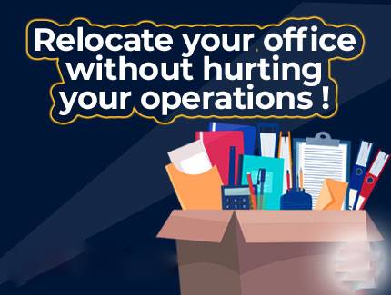 Office relocation at low cost